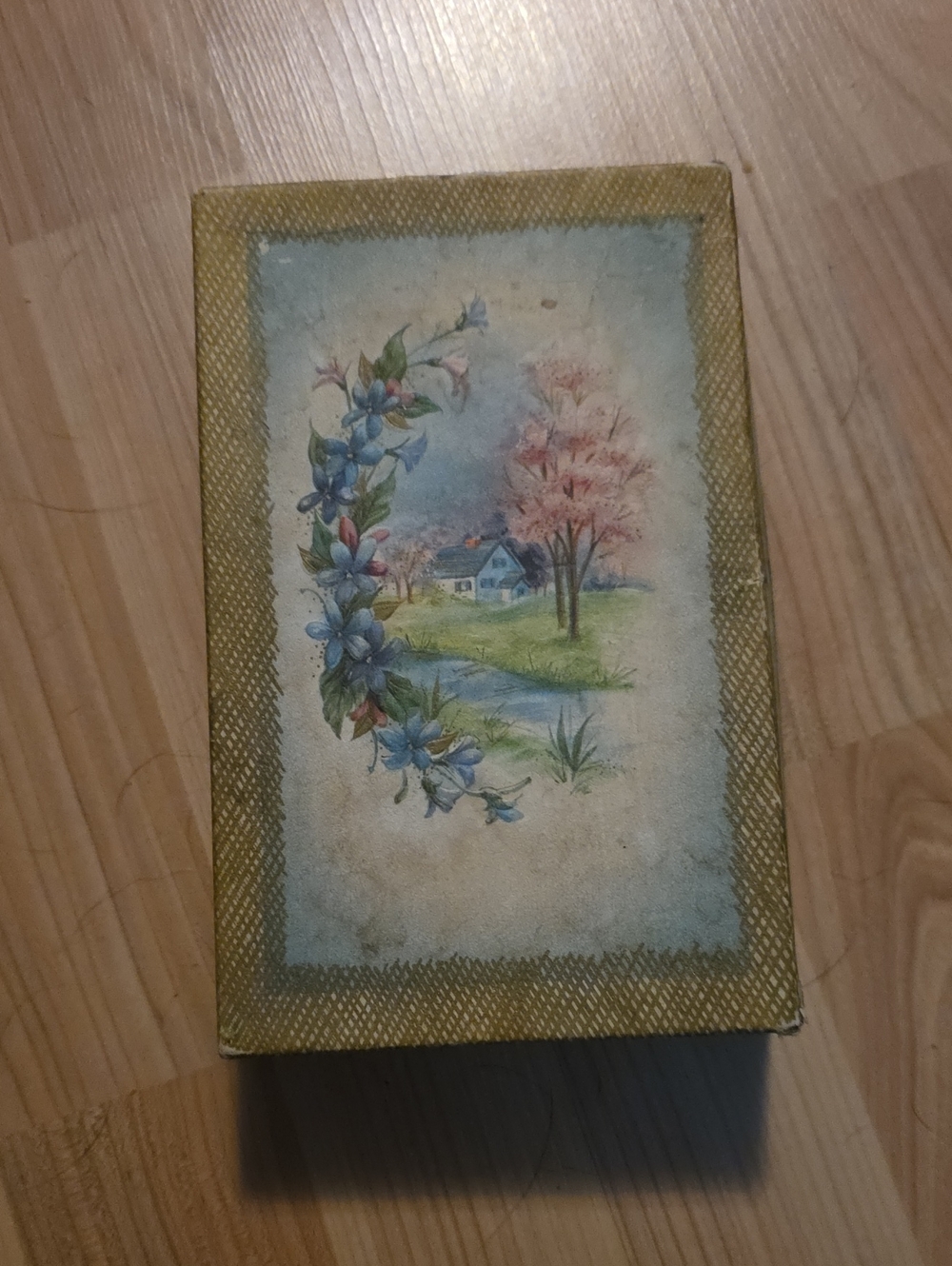 Nationally Famous 'Get Well' Assortment Blue Floral 13 Unused Greeting Cards
